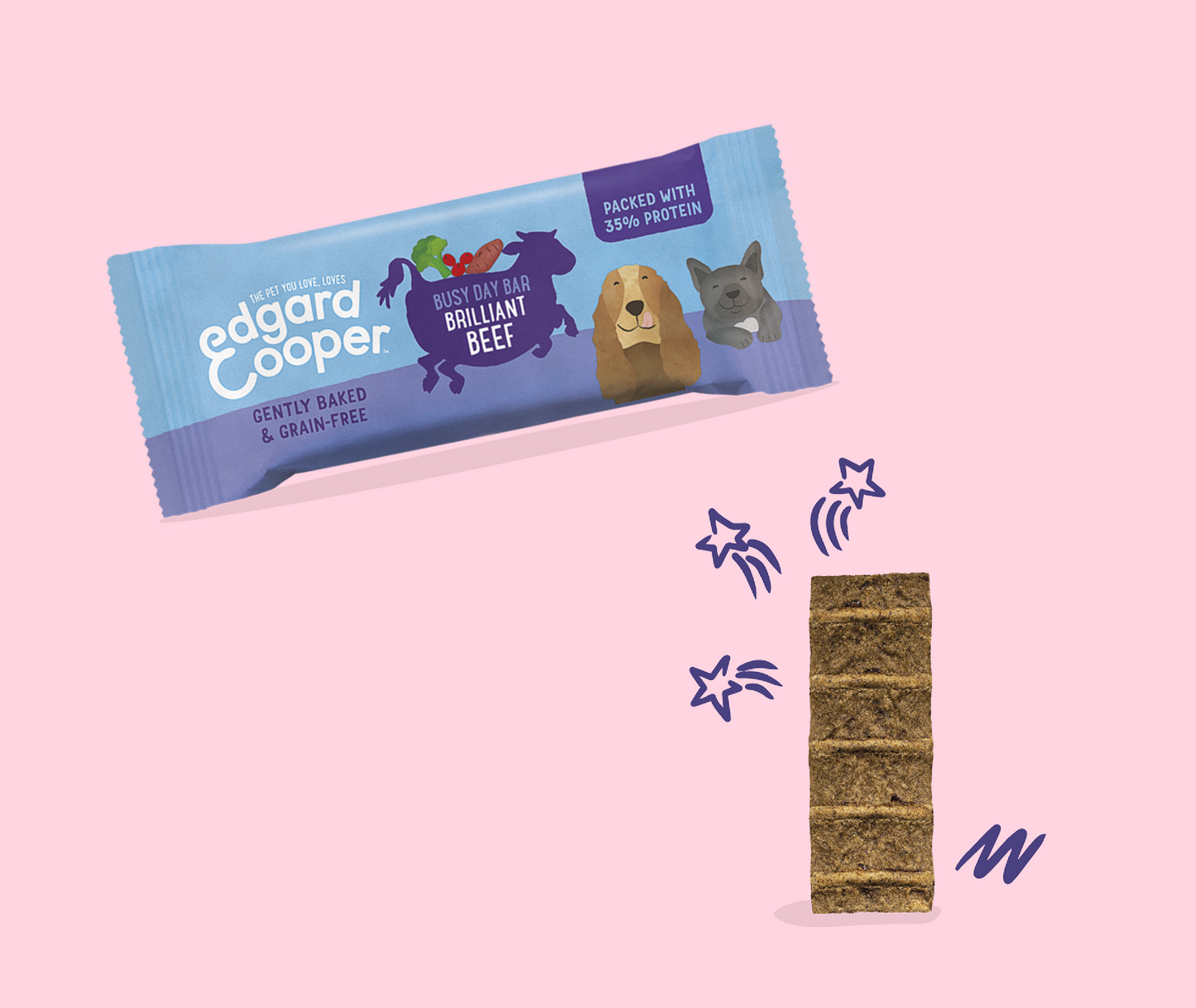 Ternera Doggy Bar Edgar & Cooper